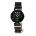 Boccia Black Ceramic Round Dial Watch - 3209-03